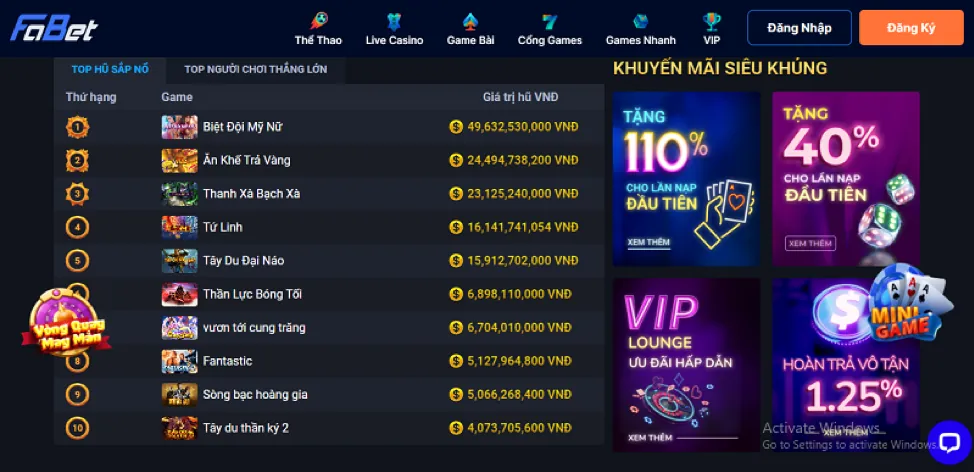 Casino trực tuyến Go88 VIP